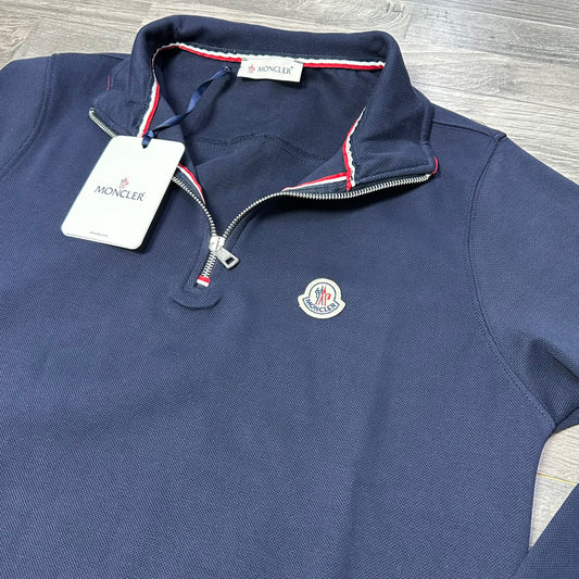 Zip Moncler Navy Blue Hologram 2026