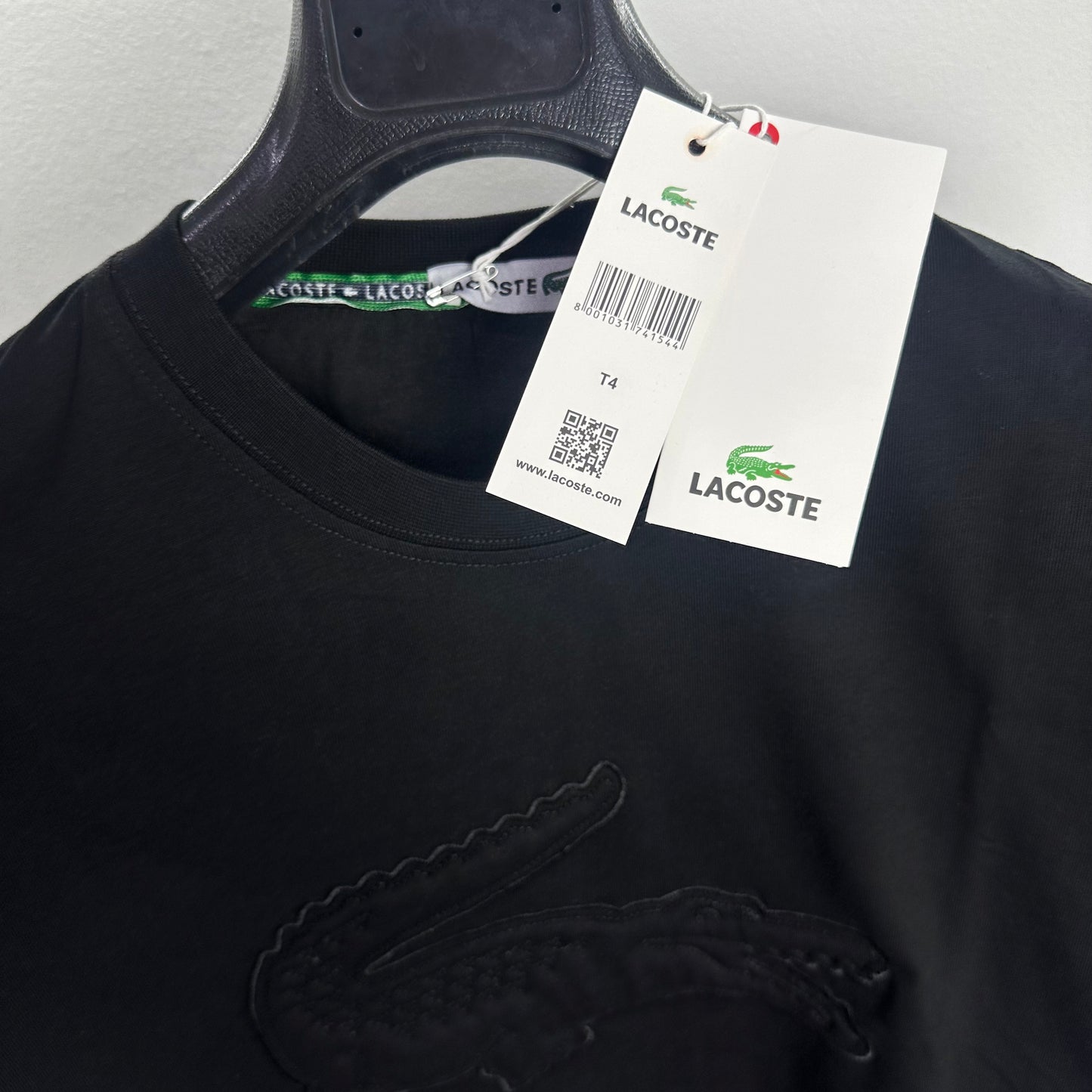 Lacoste Croco Black 2026