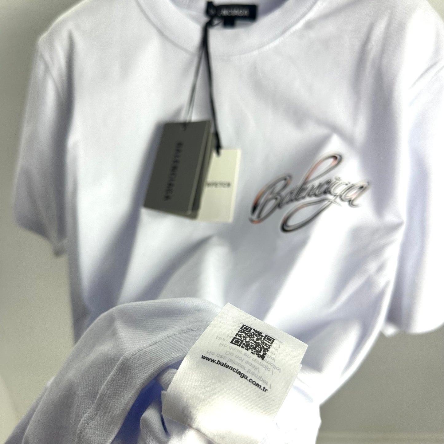 Balenciaga White Hologram SS78