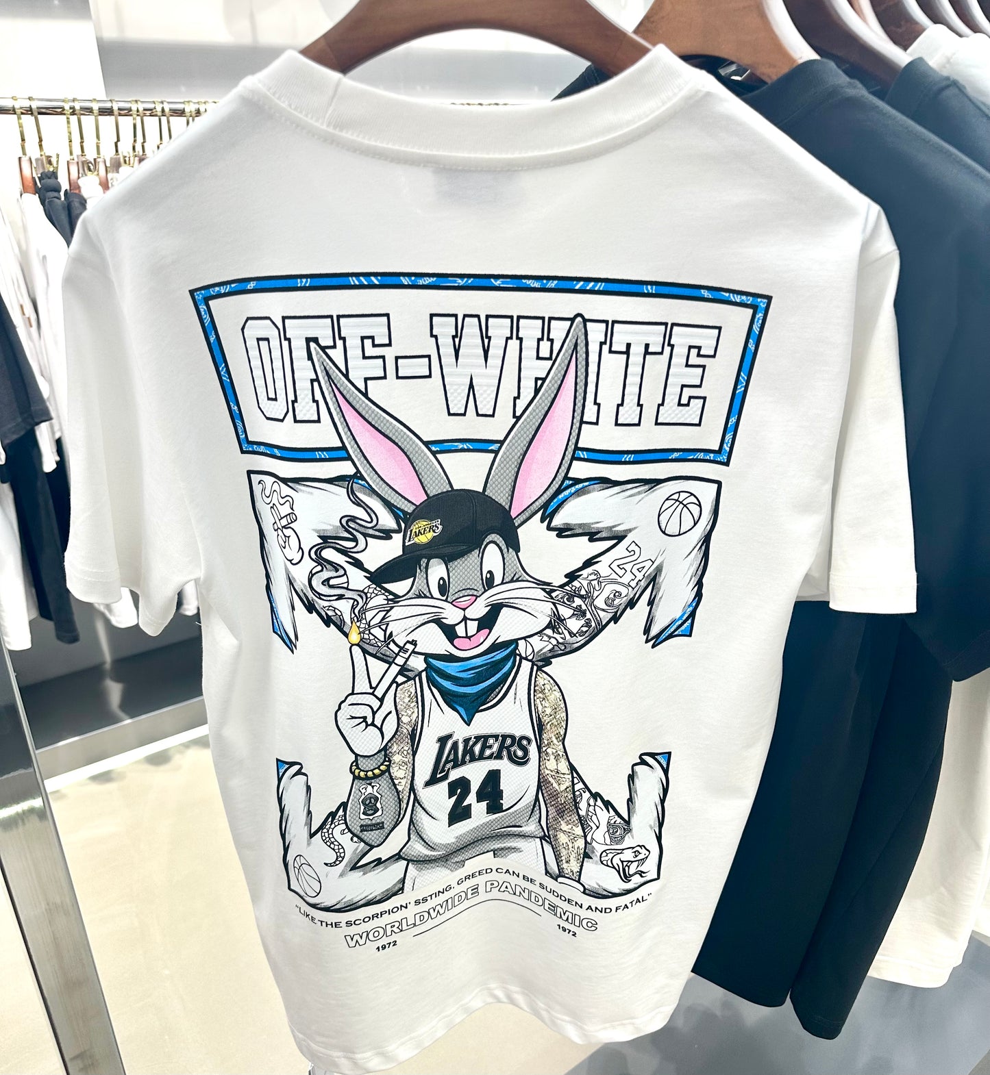 Off White Bunny X Lakers 2026