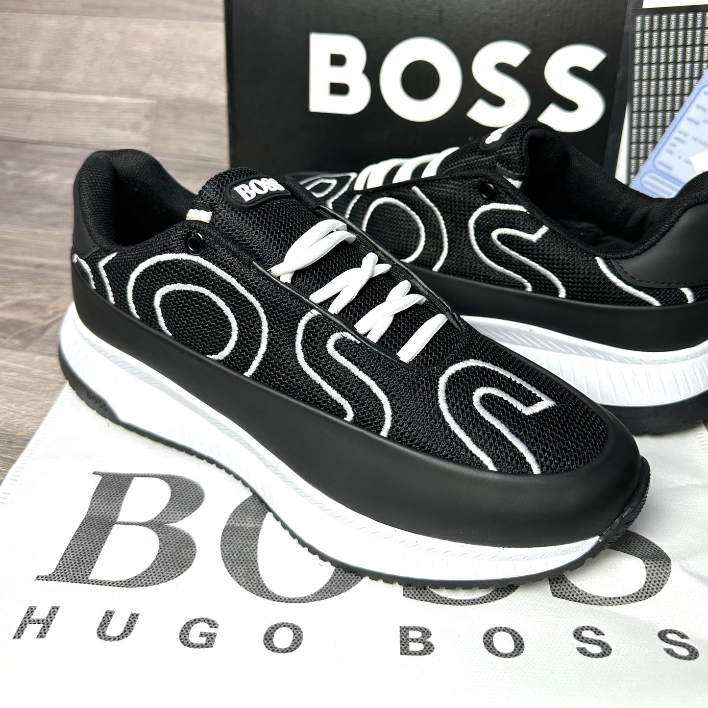 Boss Sneaker Black White 2026
