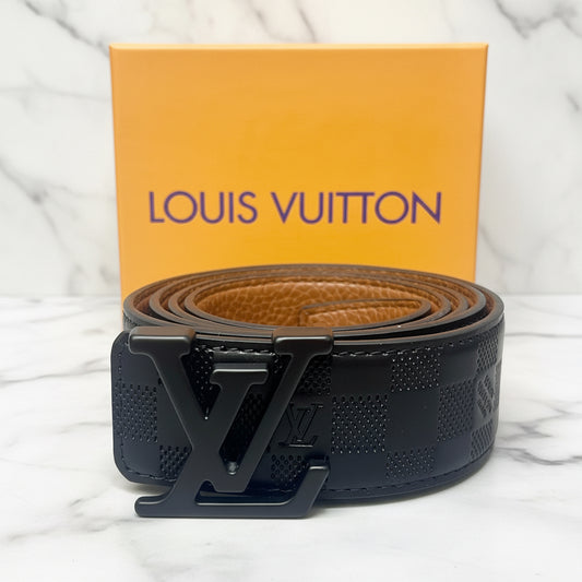Louis Vuitton Belt Total Black 2