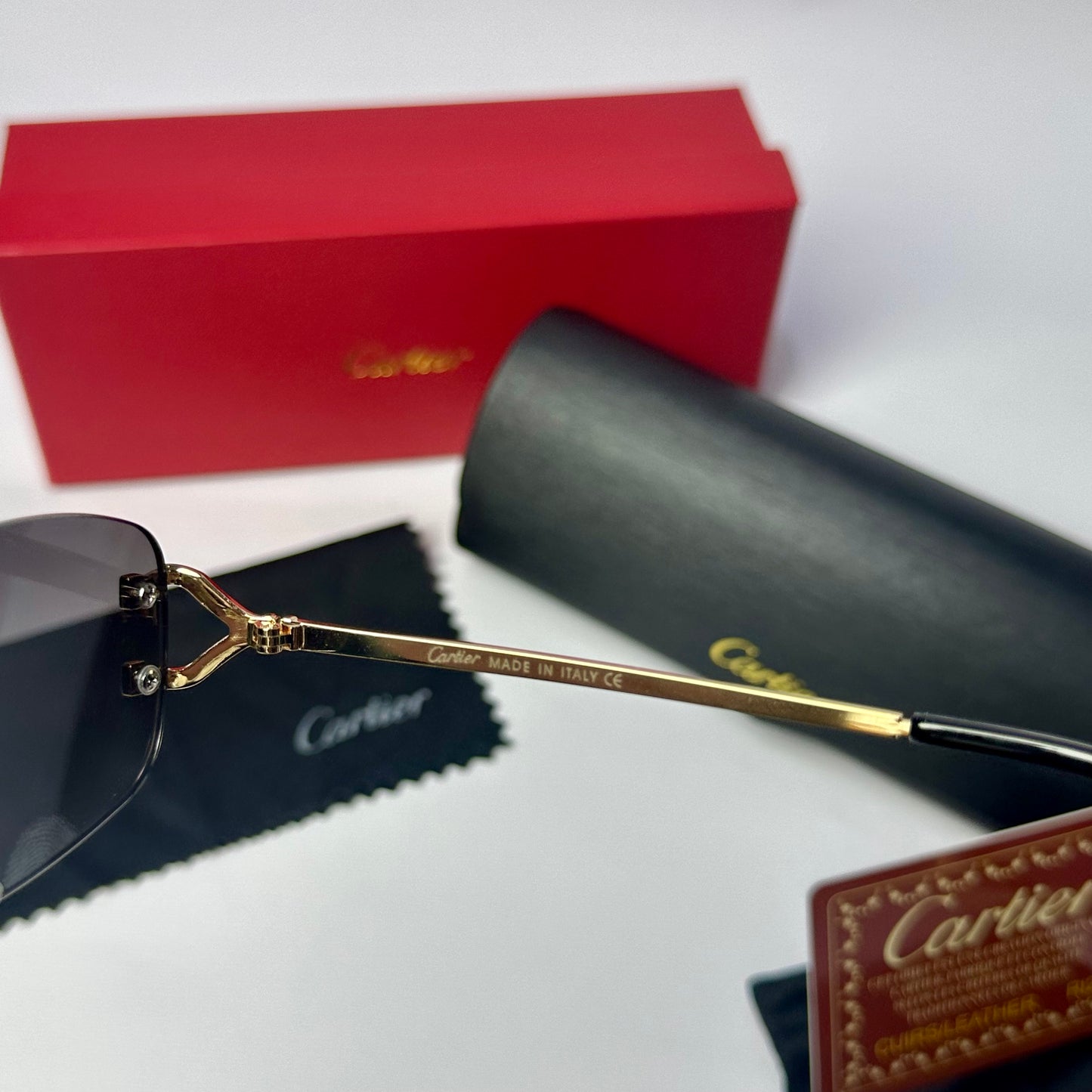 Cartier Rectangle SS26 Black